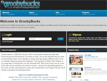 Tablet Screenshot of new.groobybucks.com