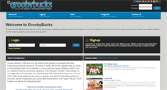 Desktop Screenshot of groobybucks.com